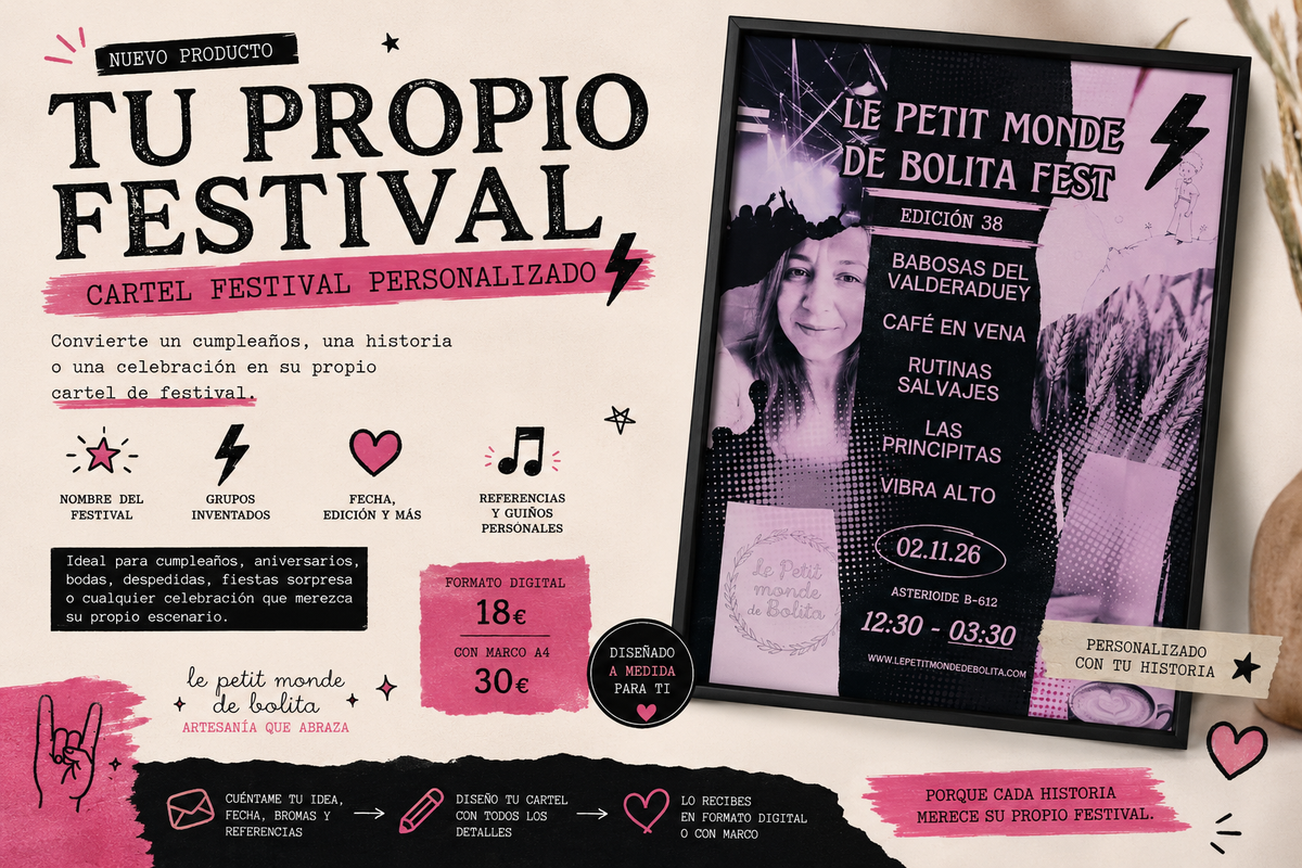Cartel de festival personalizado | Ruido del Bueno