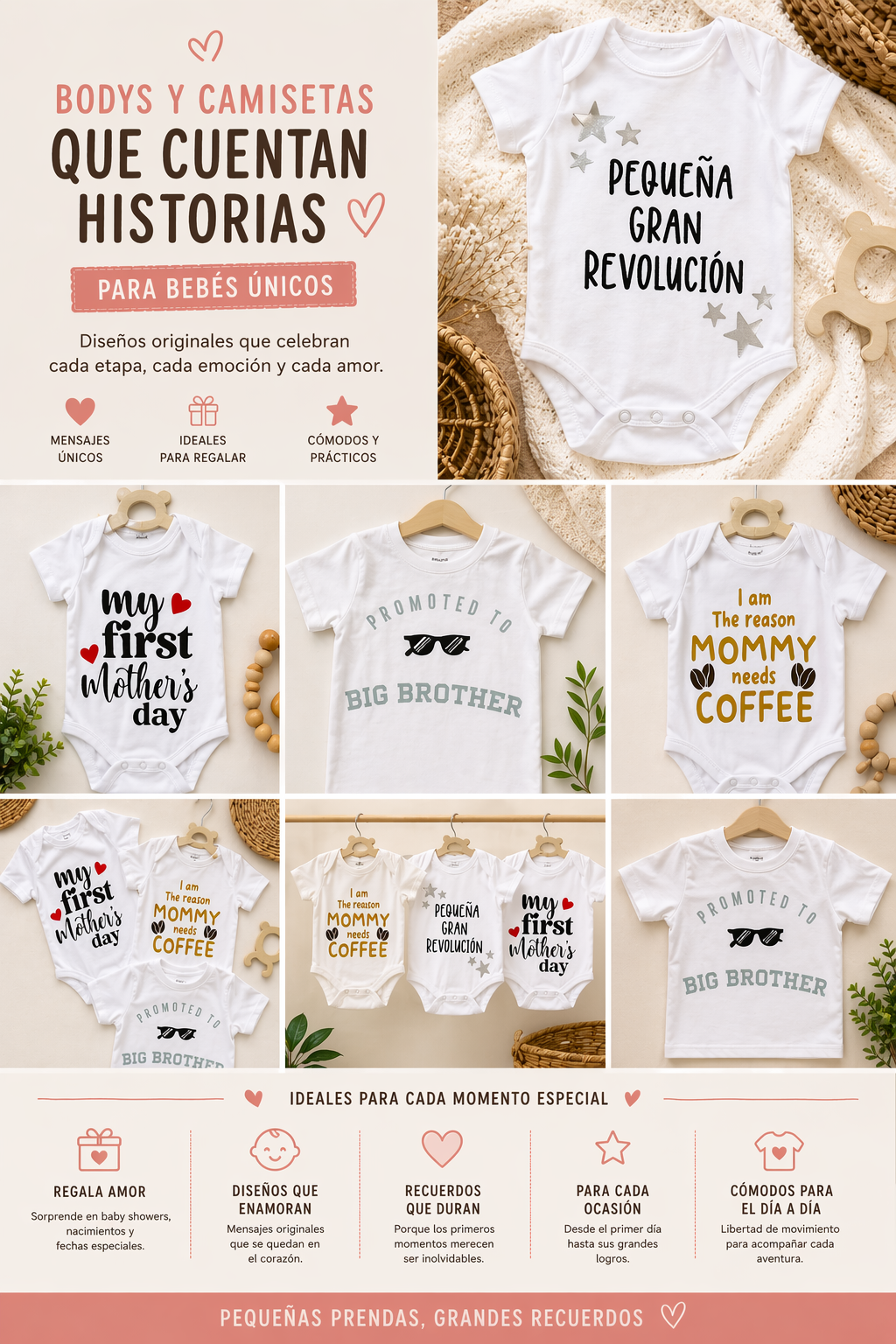 Body personalizado con mensaje
