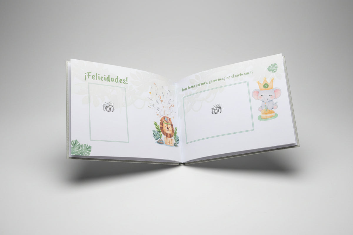 Álbum pequeño universo lazo baby jungle