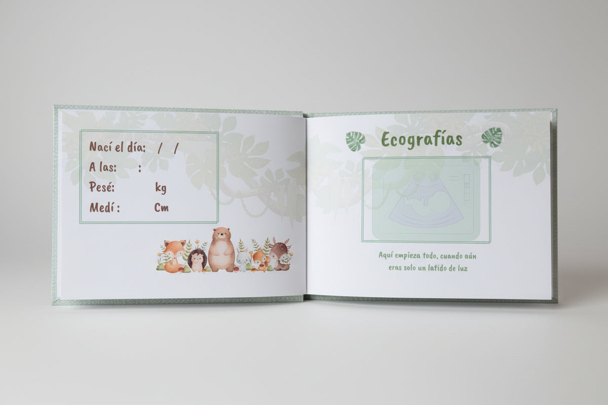Álbum pequeño universo lazo baby jungle
