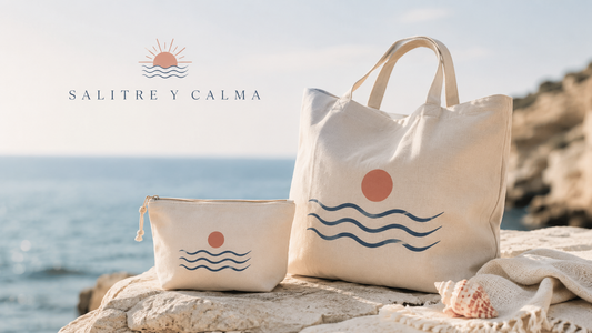 Bolsa de playa y neceser