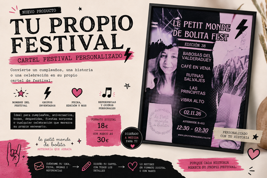 Cartel de festival personalizado | Ruido del Bueno