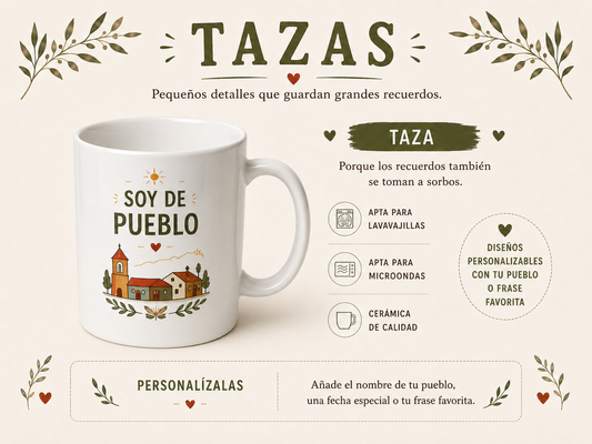 Taza colección raíces