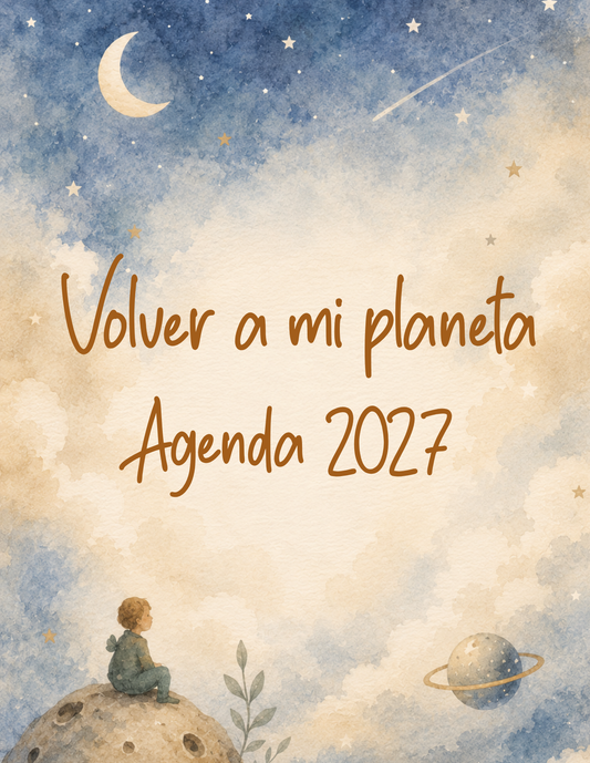 Agenda 2026-2027· Volver a mi planeta 🪐