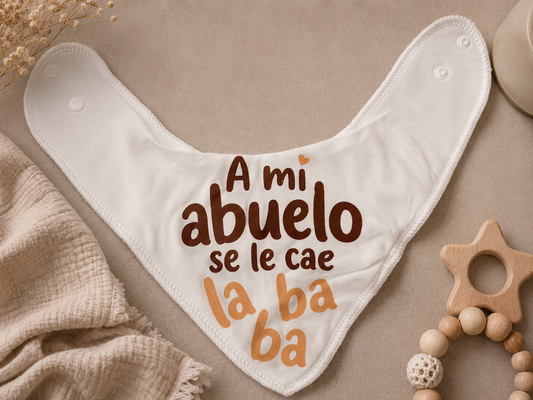 A mi abuelo se le cae la baba