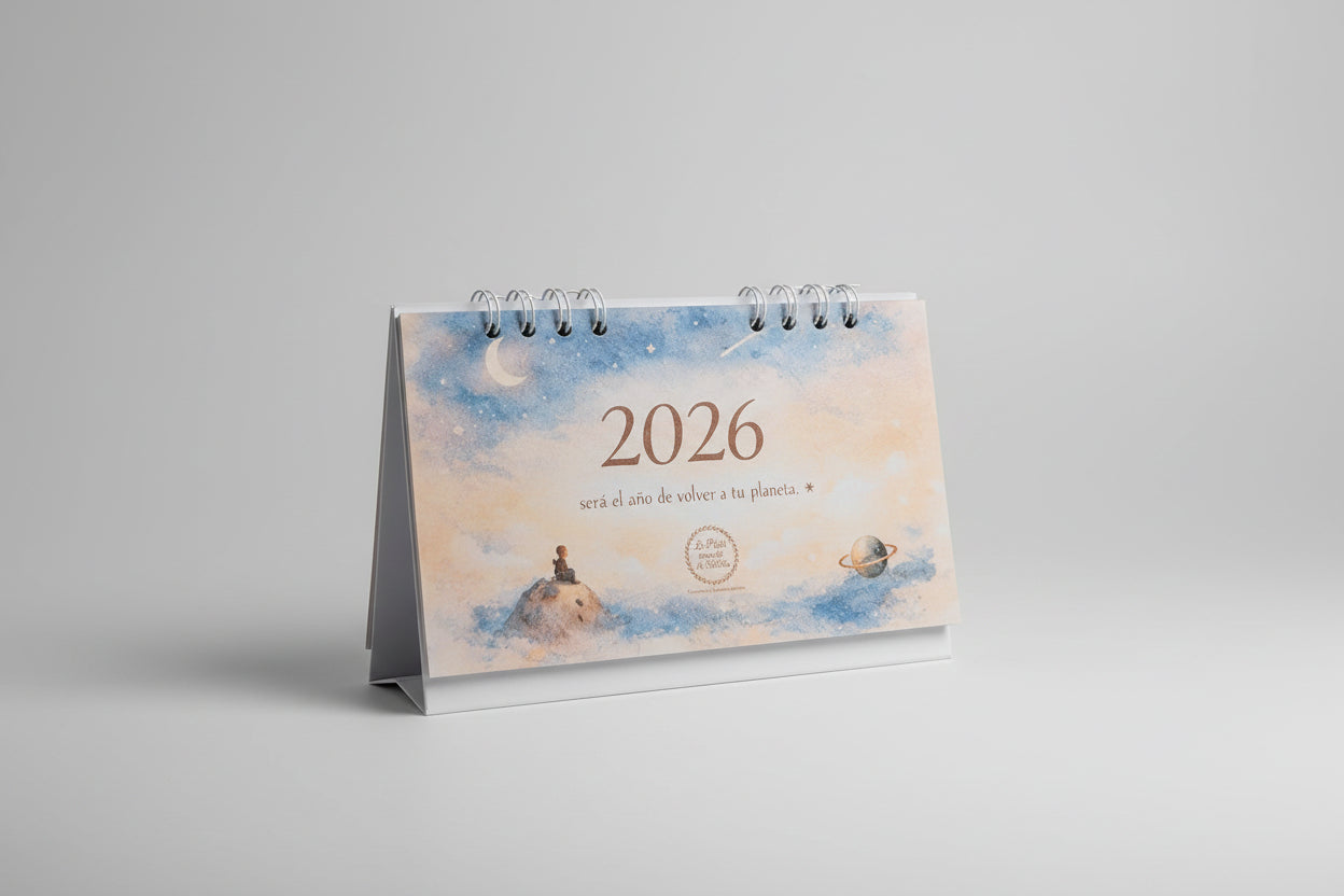 Calendario “este año volverás a tu planeta”