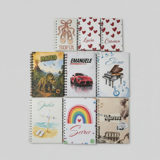 Libreta de anillas personalizada - Volver a mi planeta