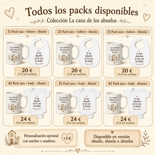 Pack "Se les cae la baba"